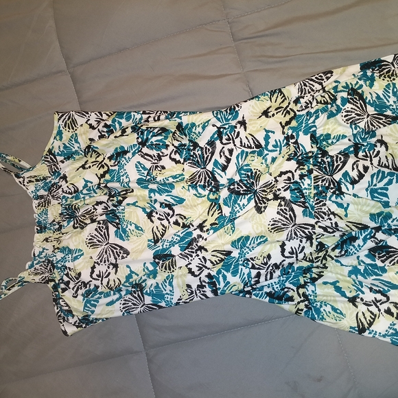 Butterfly Print Mini Dress - Picture 4 of 4